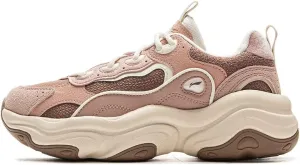 LI-NING MIA 2 Women's Classic Casual Shoes Fashion Thick Soled Height Increasing Leisure Shoes AGCV002