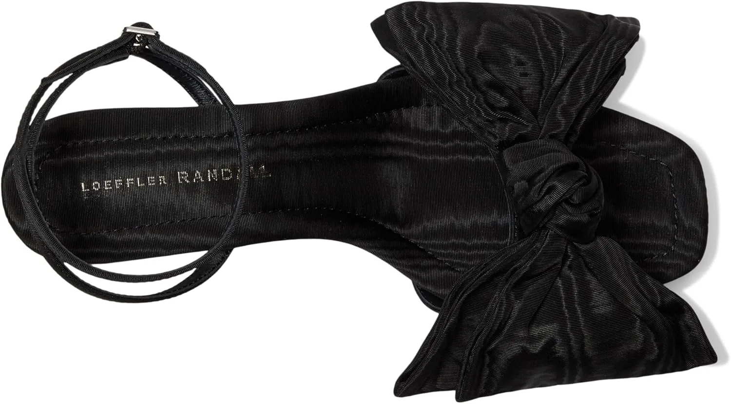 Loeffler Randall Women's Carmen Mid Heel Bow Sandals Pump