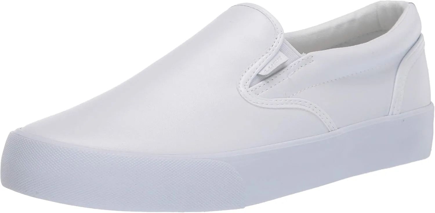 Lugz Women's Clipper LX Sneaker, White, 8 M US