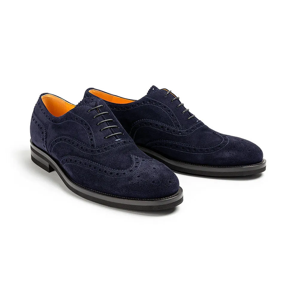 Maxime Tanghe -  Schoenen "Julius - Suede Blu"