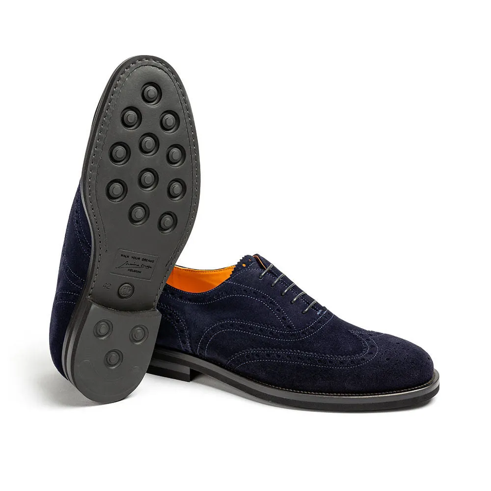 Maxime Tanghe -  Schoenen "Julius - Suede Blu"