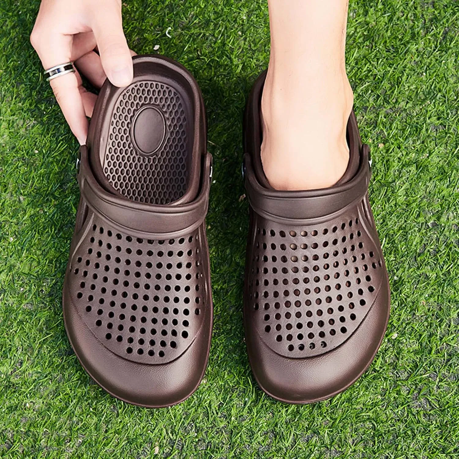 Mens Garden Clogs Shoes Classic Clogs Outdoor Gardening Sandles