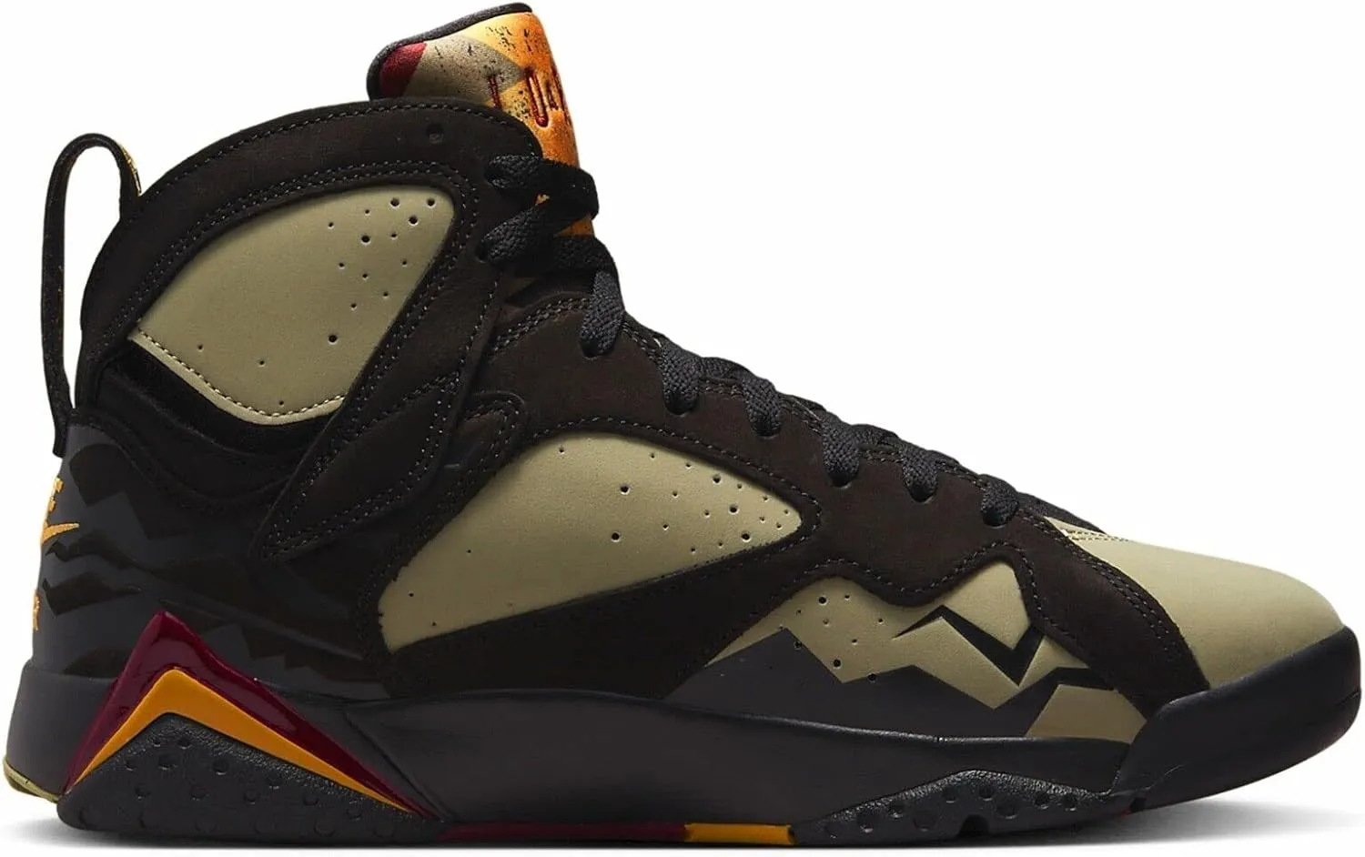 Men's Jordan 7 Retro Flint White/Flint Grey-Black-Varsity Purple (CU9307 100)