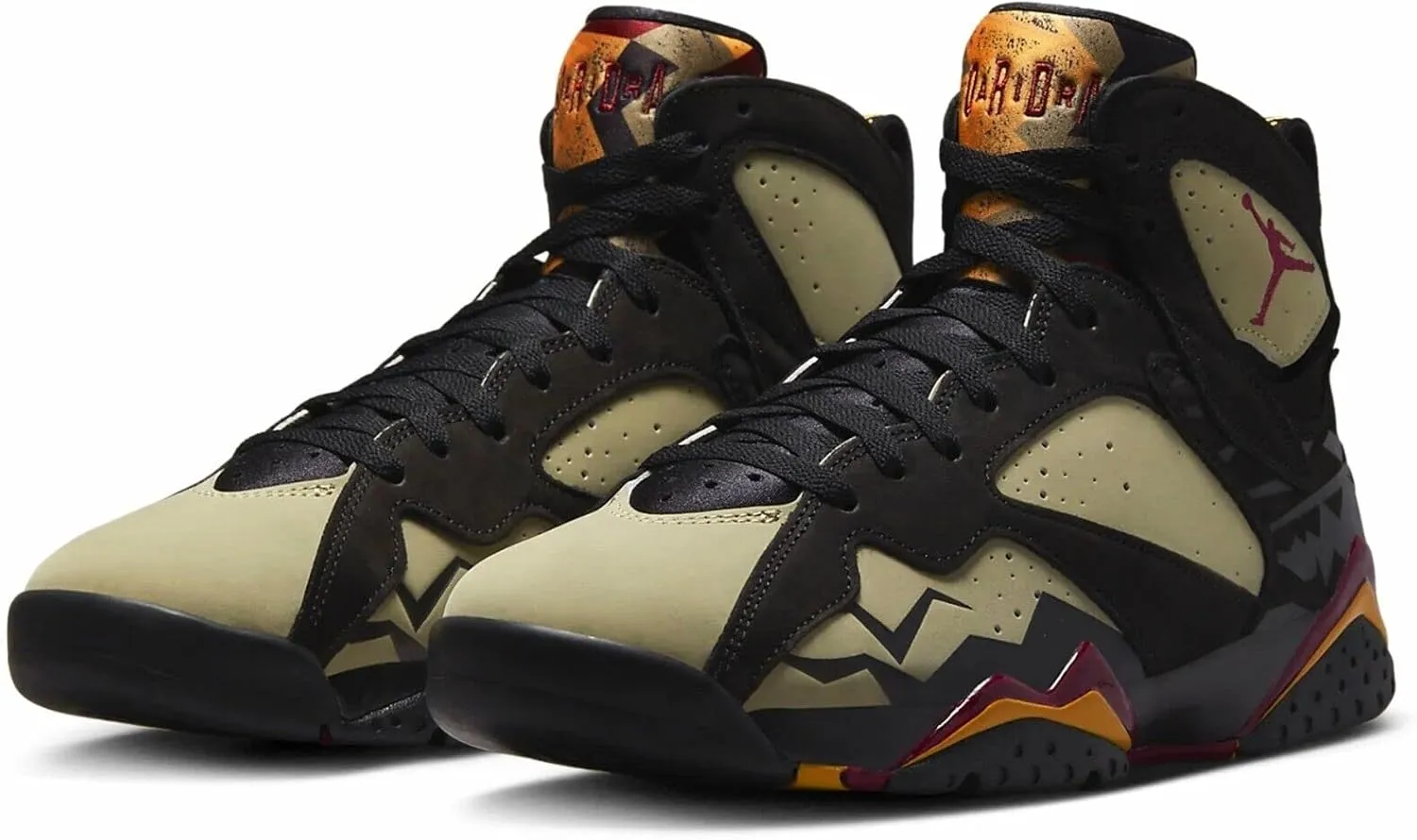 Men's Jordan 7 Retro Flint White/Flint Grey-Black-Varsity Purple (CU9307 100)