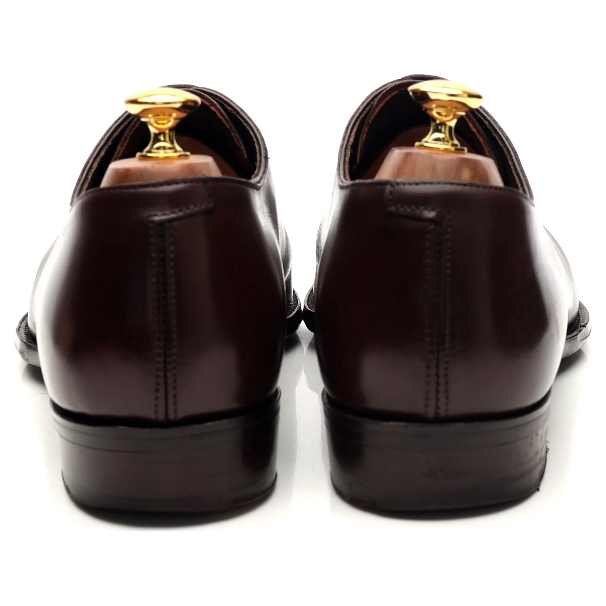 'Merlin' Burgundy Leather Wholecut Oxford UK 10 E