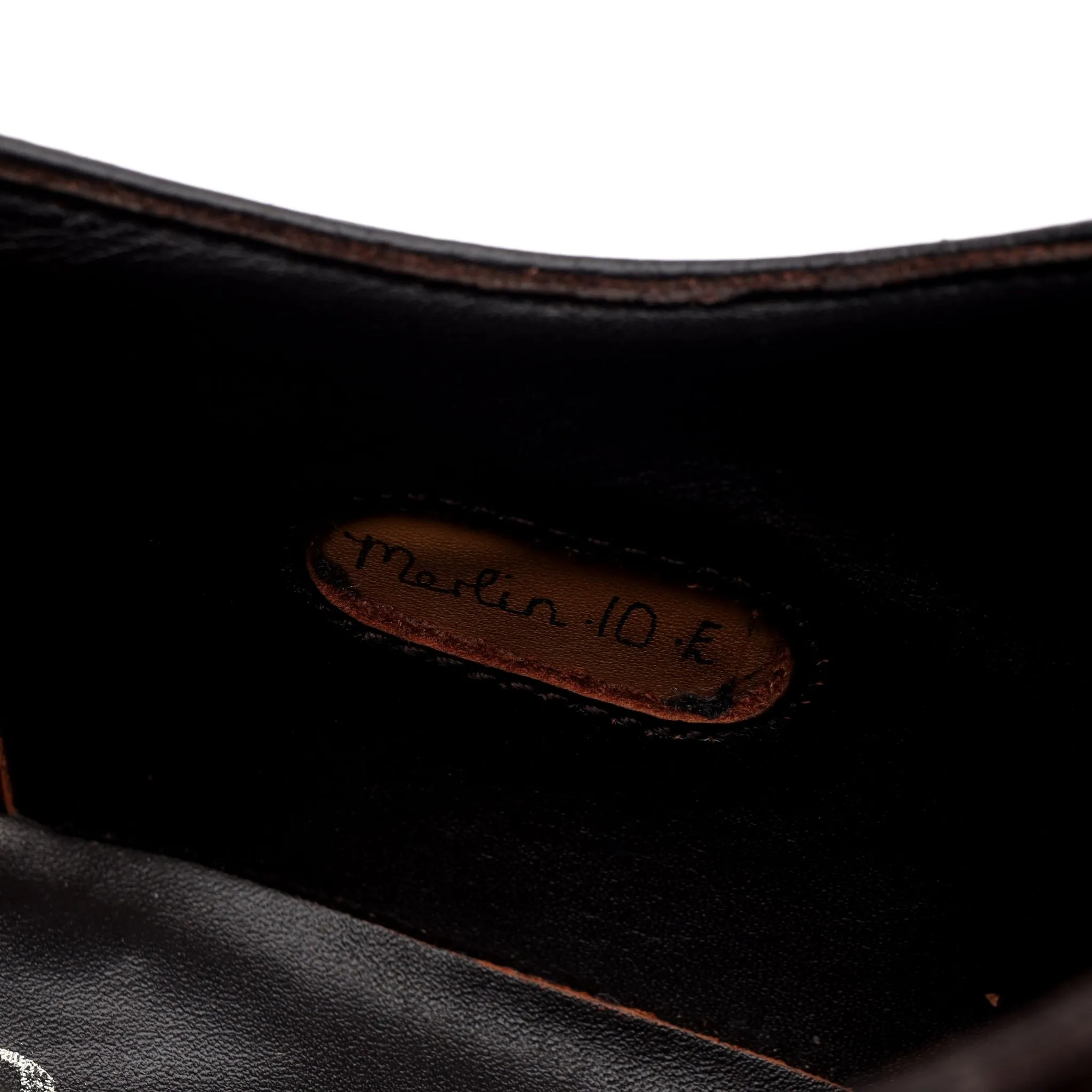 'Merlin' Burgundy Leather Wholecut Oxford UK 10 E