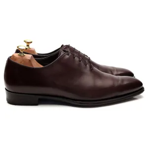 'Merlin' Burgundy Leather Wholecut Oxford UK 10 E