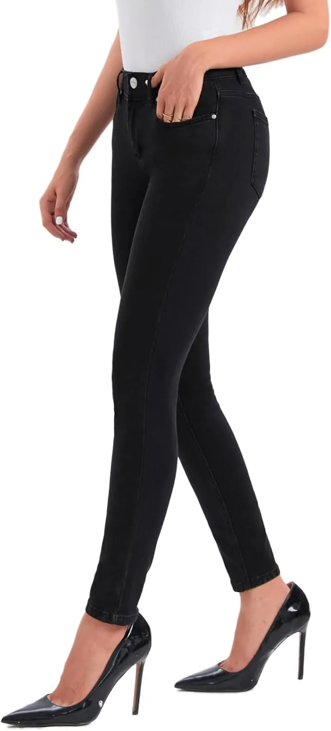 MetHera Women's Le Mel Classic Stretch Skinny Shaping Jeans