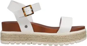MIA Shoes Kiera Womens Platform Sandals, Espadrille Raffia Sole