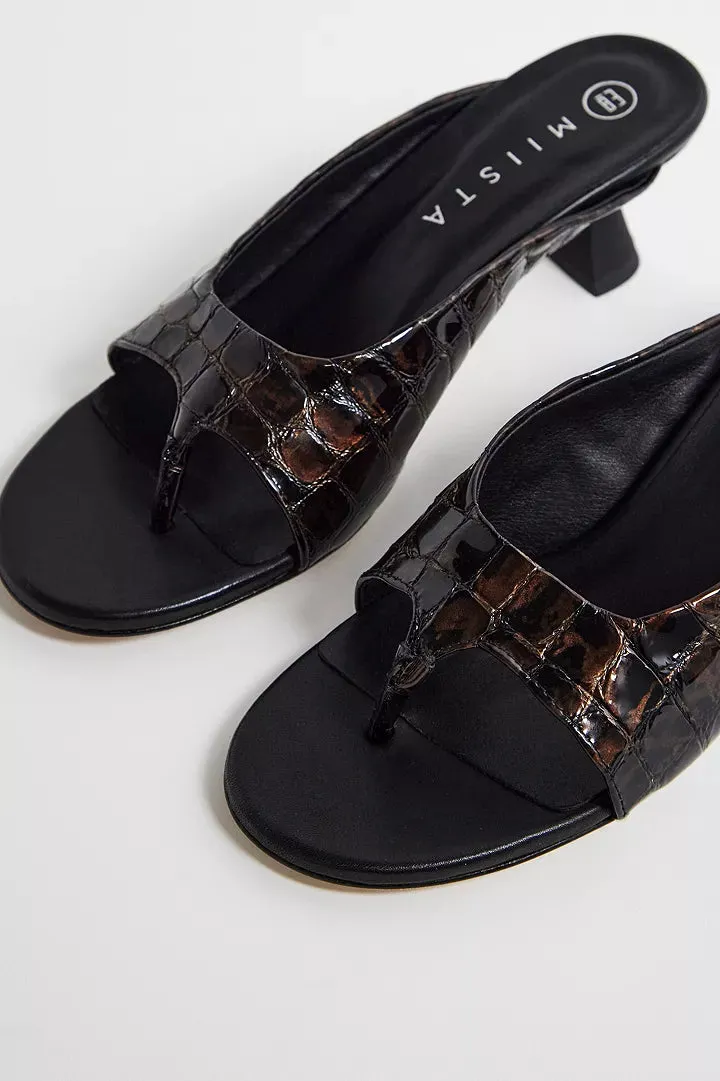 MIISTA PALMIRA BROWN SANDALS