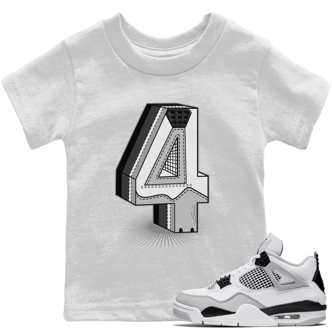 Military Kids Statue Four Returning customer offer Tops Air 4 - Premium at a great Jordan Black