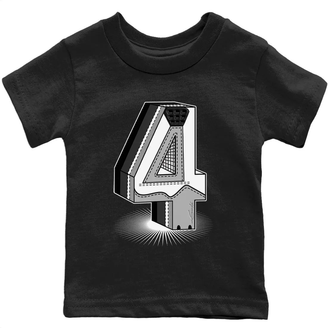 Military Kids Statue Four Returning customer offer Tops Air 4 - Premium at a great Jordan Black