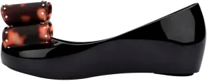 mini melissa Ultragirl Classic Bow Ballet Flats for Kids