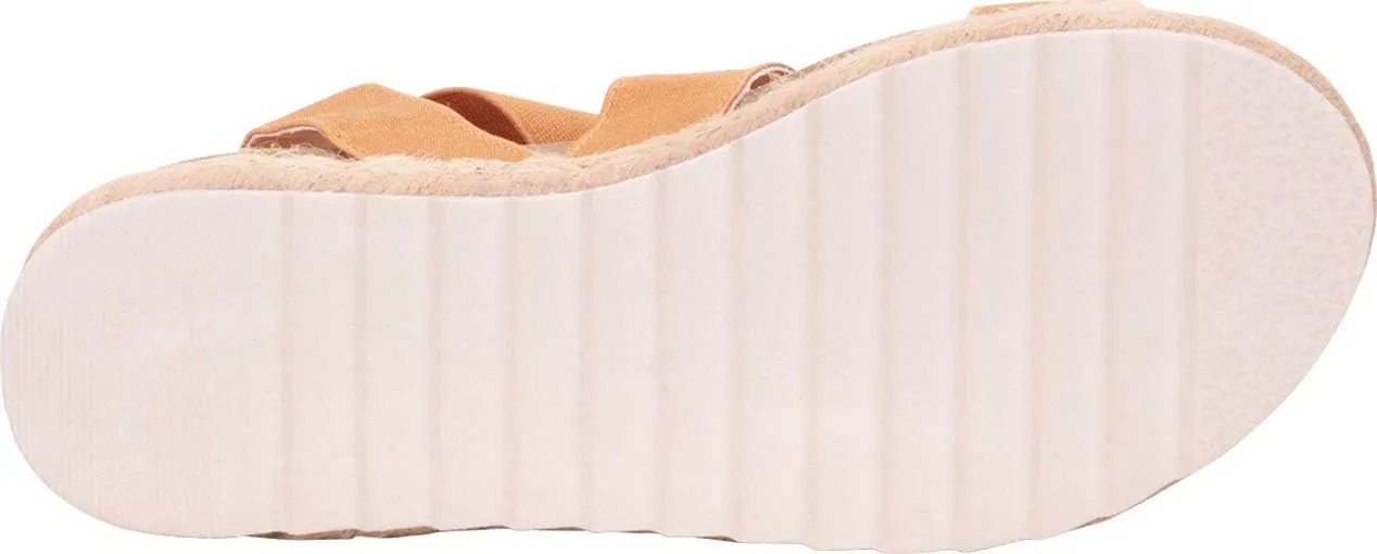 Nature Breeze Women's Casual Summer/Spring Open Toe Espadrille Wedge Sandals