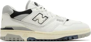New Balance 550 Men's Sneaker, Sea Salt/Concrete/Black, Size 6