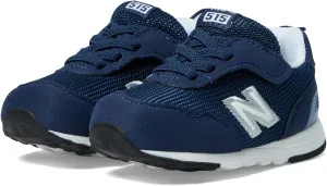 New Balance Kid's 515 V1 New-b Hook and Loop Sneaker, Nb Navy/White, 5.5 X-Wide Toddler