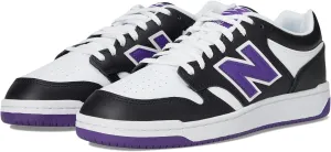 New Balance Men's 480 Sneaker, Black/White, 11.5
