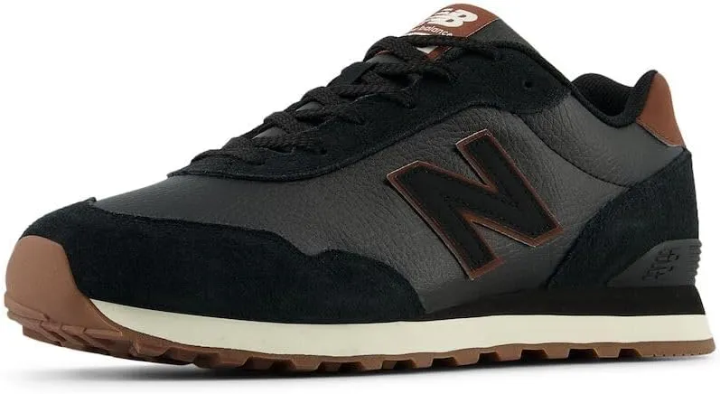 New Balance Men's 515 V3 Sneaker, Black/Black, 15