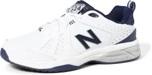 New Balance Men's 7 UK Fitness Shoes, White White Navy White Navy, 40.5