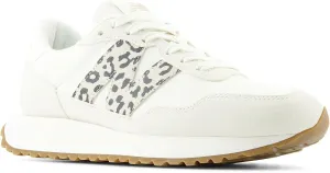 New Balance Women's 237 V1 Sneaker, Sea Salt/Black/Gold Metallic, 8.5