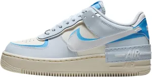 Nike Air Force 1 Shadow Women's Shoes (DZ1847-400, Blue Tint/University Blue/Sail/White)