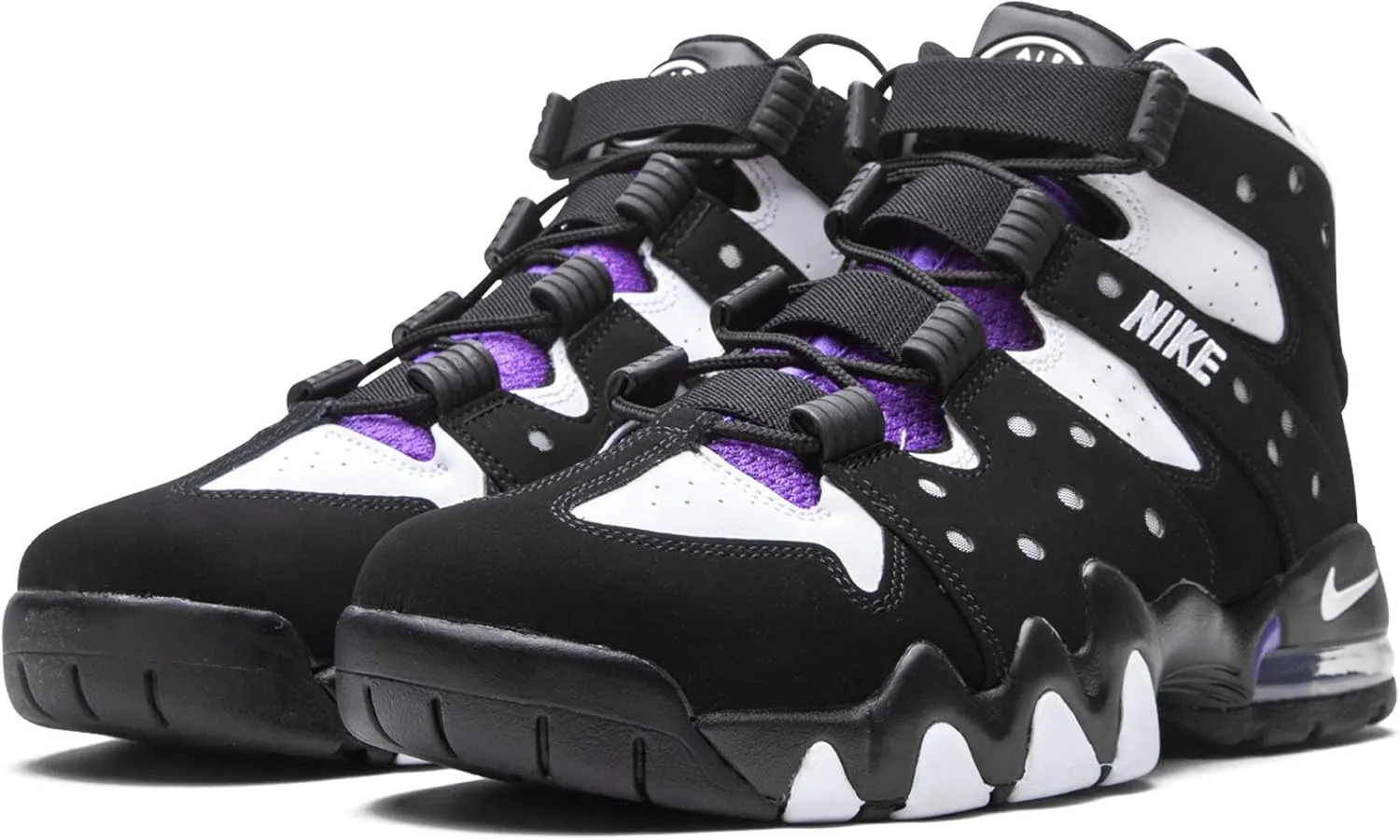 Nike Air Max 2 CB 94 Mens Lifestyle Shoes (Black/Pure Purple/White) (CZ7871-001, Black/Purple/White)