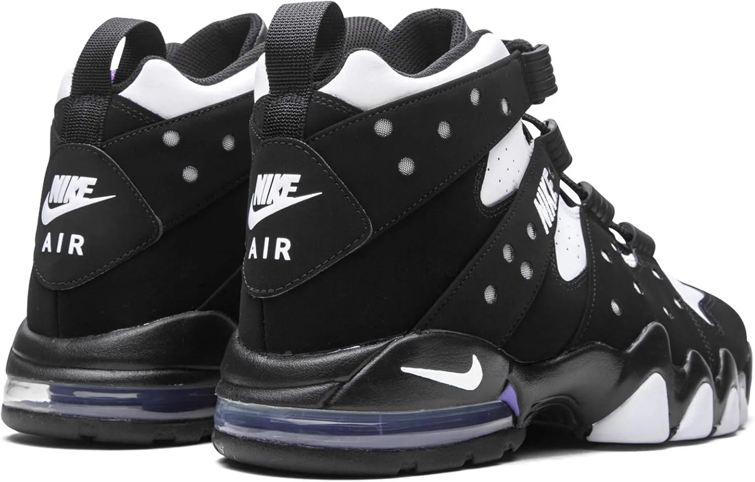 Nike Air Max 2 CB 94 Mens Lifestyle Shoes (Black/Pure Purple/White) (CZ7871-001, Black/Purple/White)