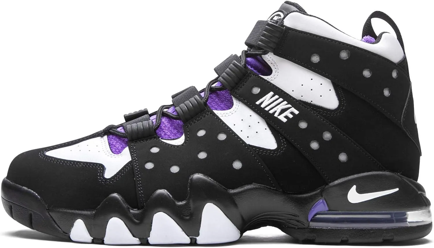 Nike Air Max 2 CB 94 Mens Lifestyle Shoes (Black/Pure Purple/White) (CZ7871-001, Black/Purple/White)