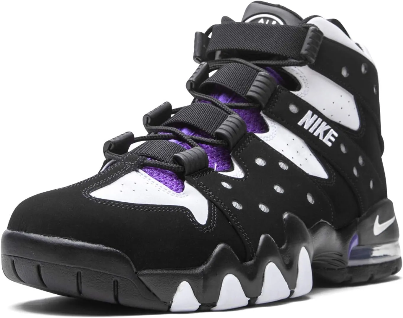 Nike Air Max 2 CB 94 Mens Lifestyle Shoes (Black/Pure Purple/White) (CZ7871-001, Black/Purple/White)