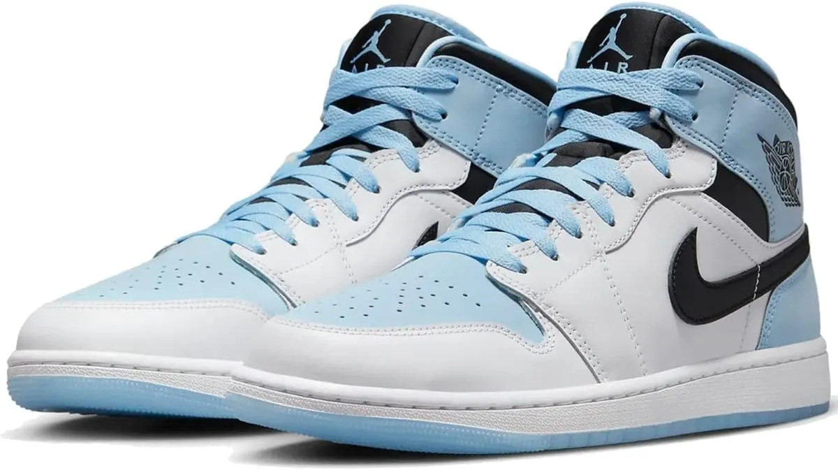 Nike DH6933-100 Air Jordan 1 Mid SE [AIR JORDAN 1 MID SE] White/Multicolor/Black