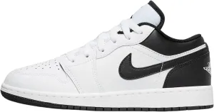 NIKE Jordan Big Kid's 1 Low White/Black-White (553560 132) - 4