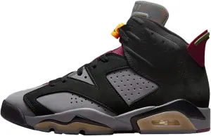 Nike Mens Air Jordan 6 Retro Sneaker, Adult, Black/Bolrdeaux/Lt Graphite, 9.5 M US