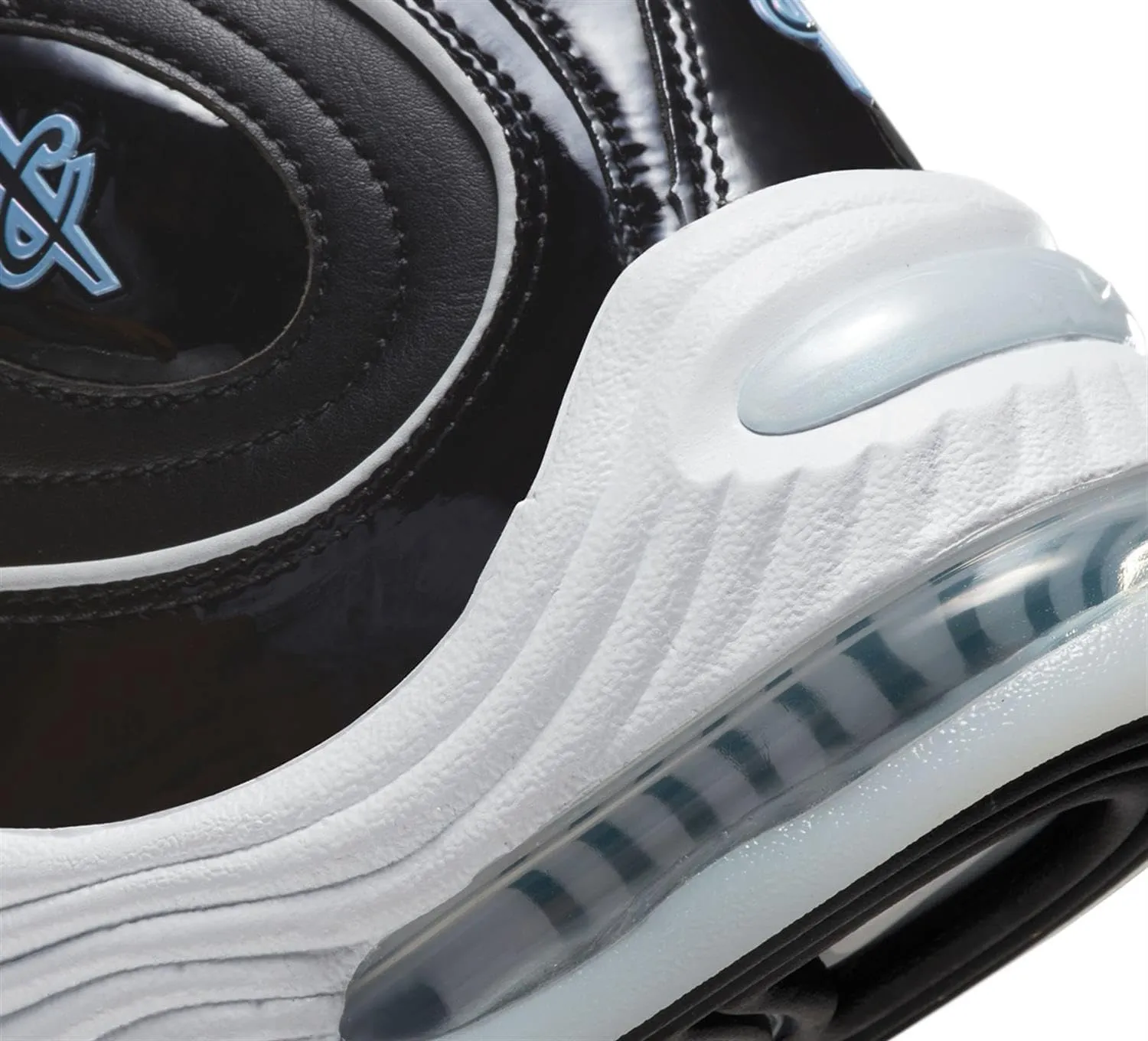 Nike Men's Air Penny 2 Sneaker - Black, 3.5