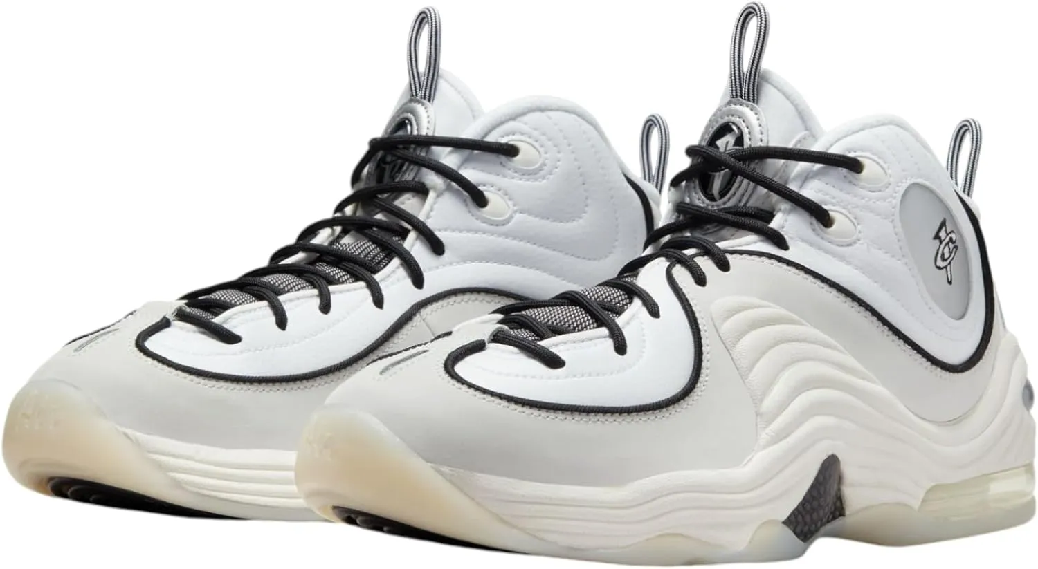 Nike Men's Air Penny 2 Sneaker - Black, 3.5