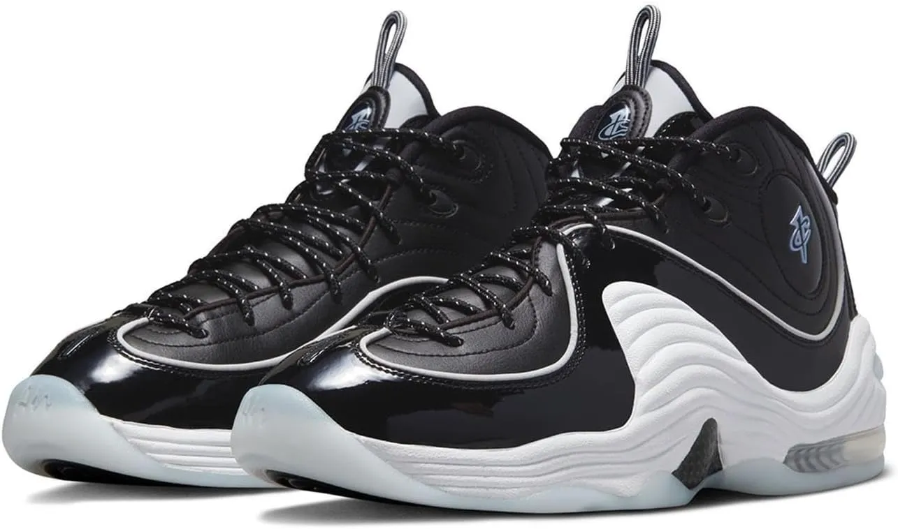 Nike Men's Air Penny 2 Sneaker - Black, 3.5
