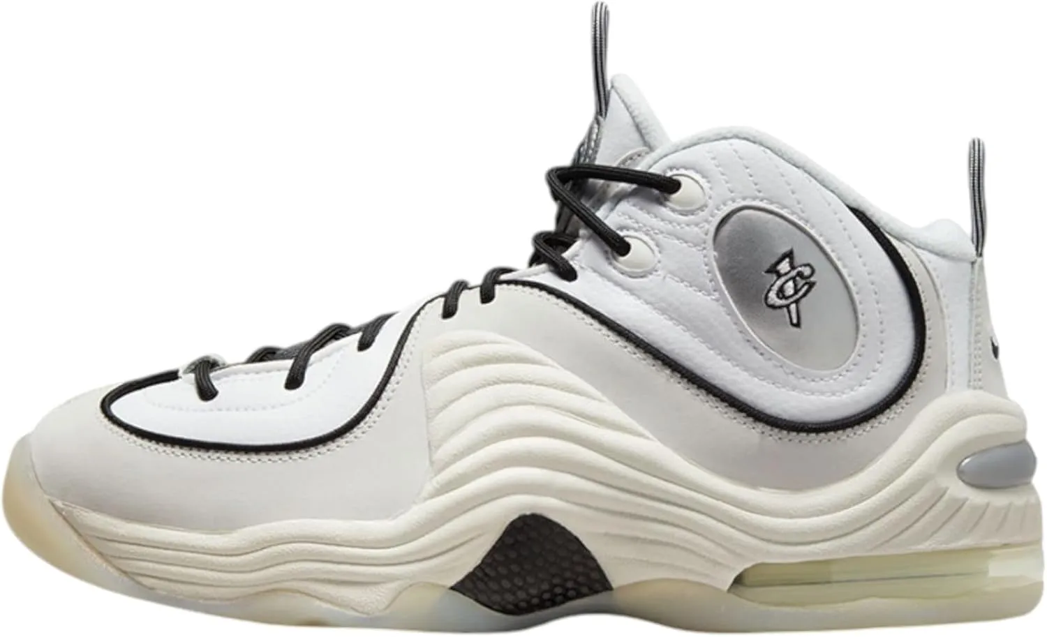 Nike Men's Air Penny 2 Sneaker - Black, 3.5