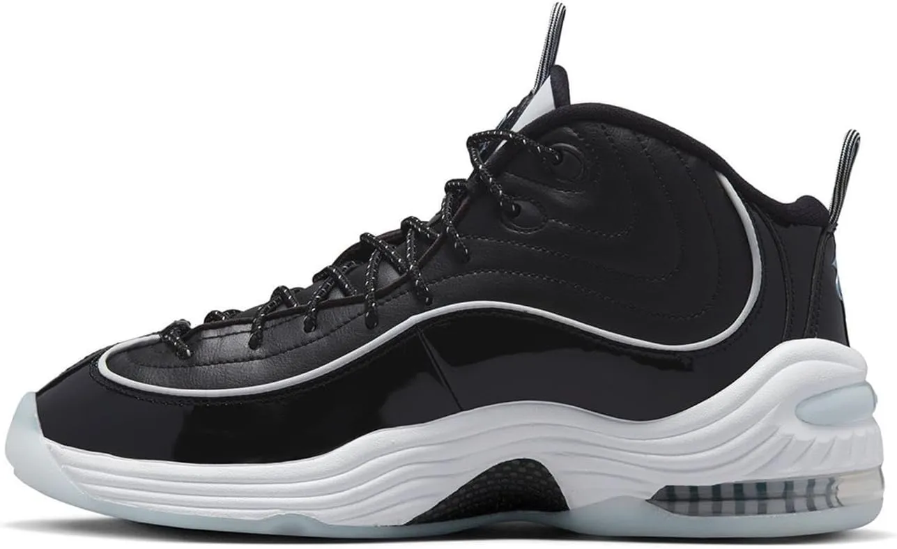 Nike Men's Air Penny 2 Sneaker - Black, 3.5