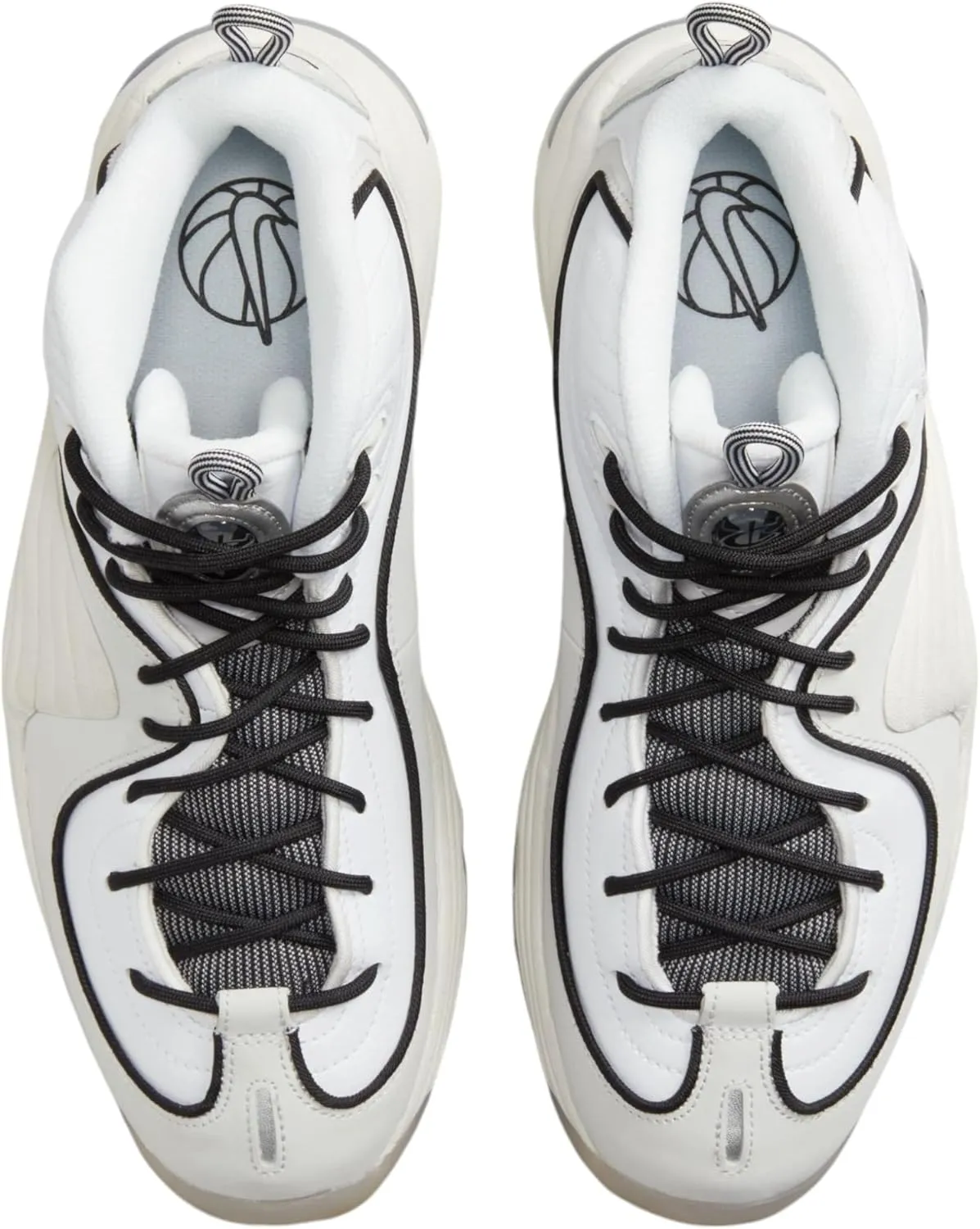 Nike Men's Air Penny 2 Sneaker - Black, 3.5