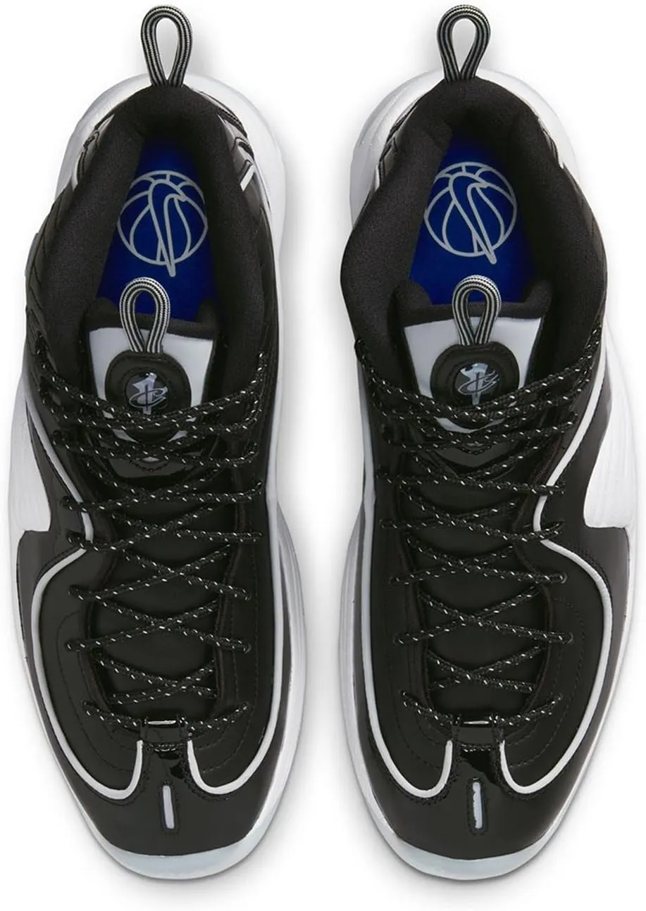 Nike Men's Air Penny 2 Sneaker - Black, 3.5