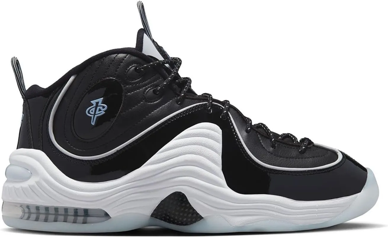 Nike Men's Air Penny 2 Sneaker - Black, 3.5