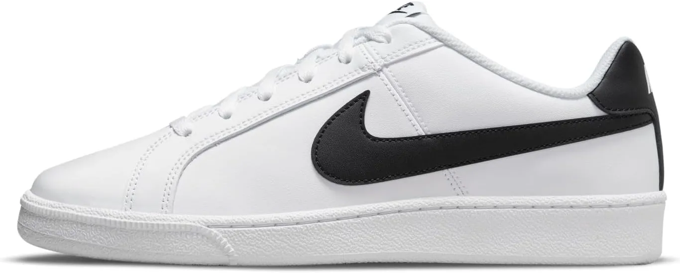 Nike Men's Short Royale Sneaker, White/Black, 46 EU, White Black, 12