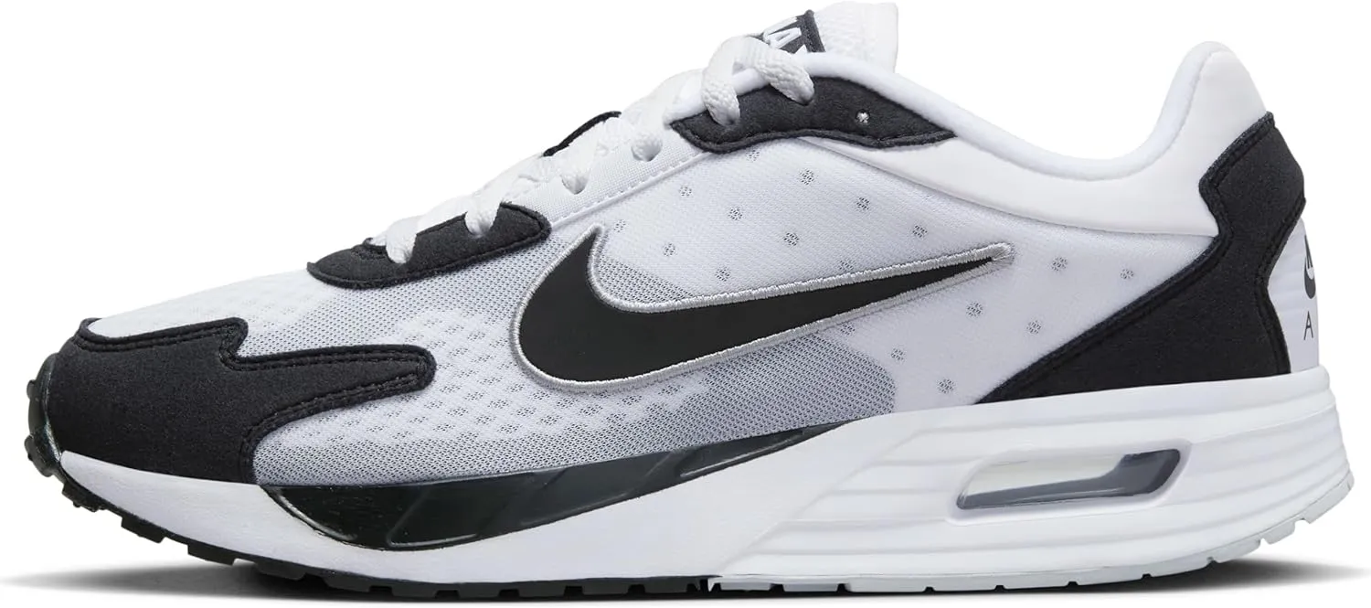 NIKE Men's Sneaker Low, White Black Pure Platinum, 8.5 AU