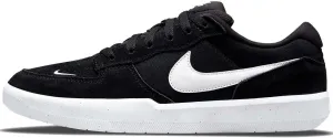 Nike SB Force 58 Skate Shoes (CZ2959-001, Black/Black/White) Size 13