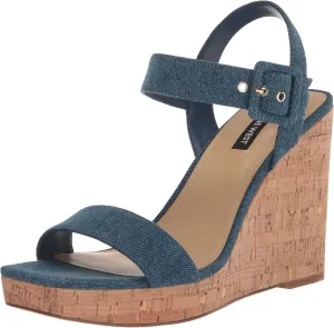 Nine West Women's Courts Wedge Sandal