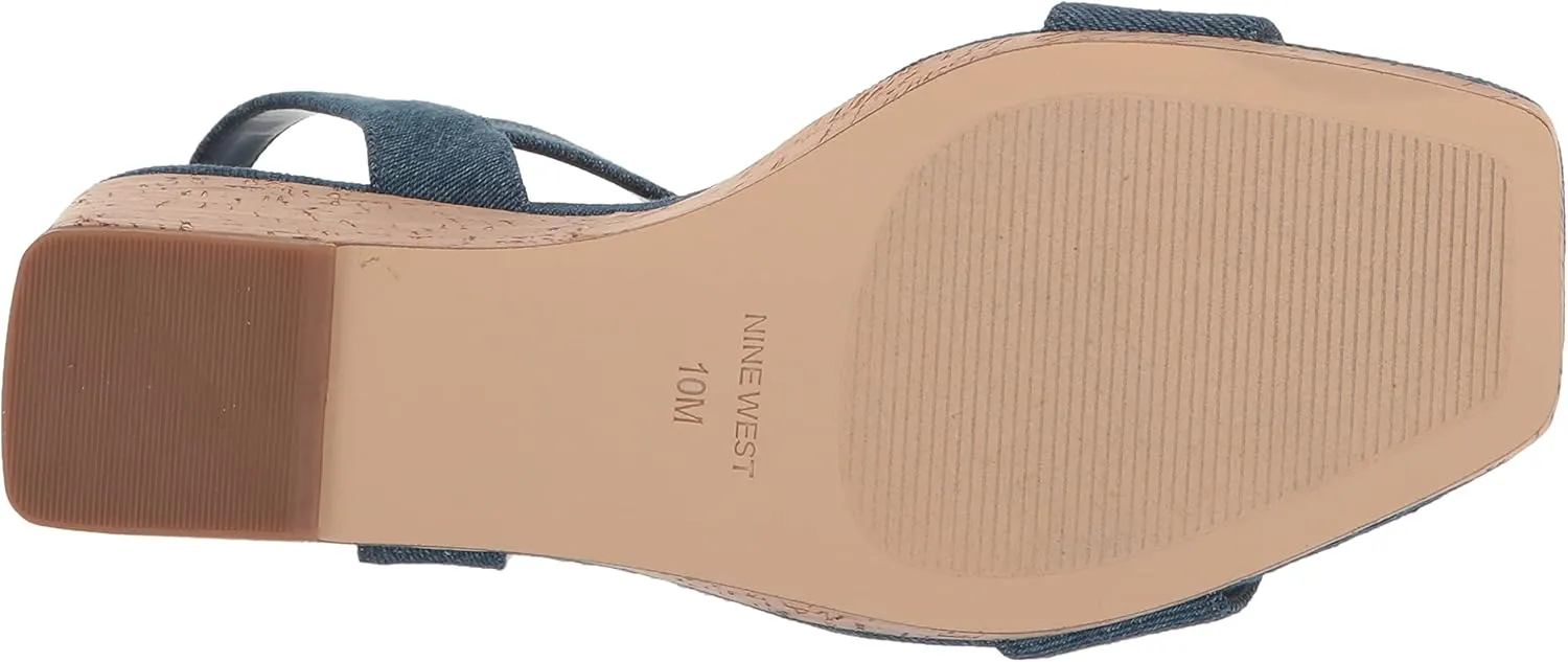 Nine West Women's Courts Wedge Sandal
