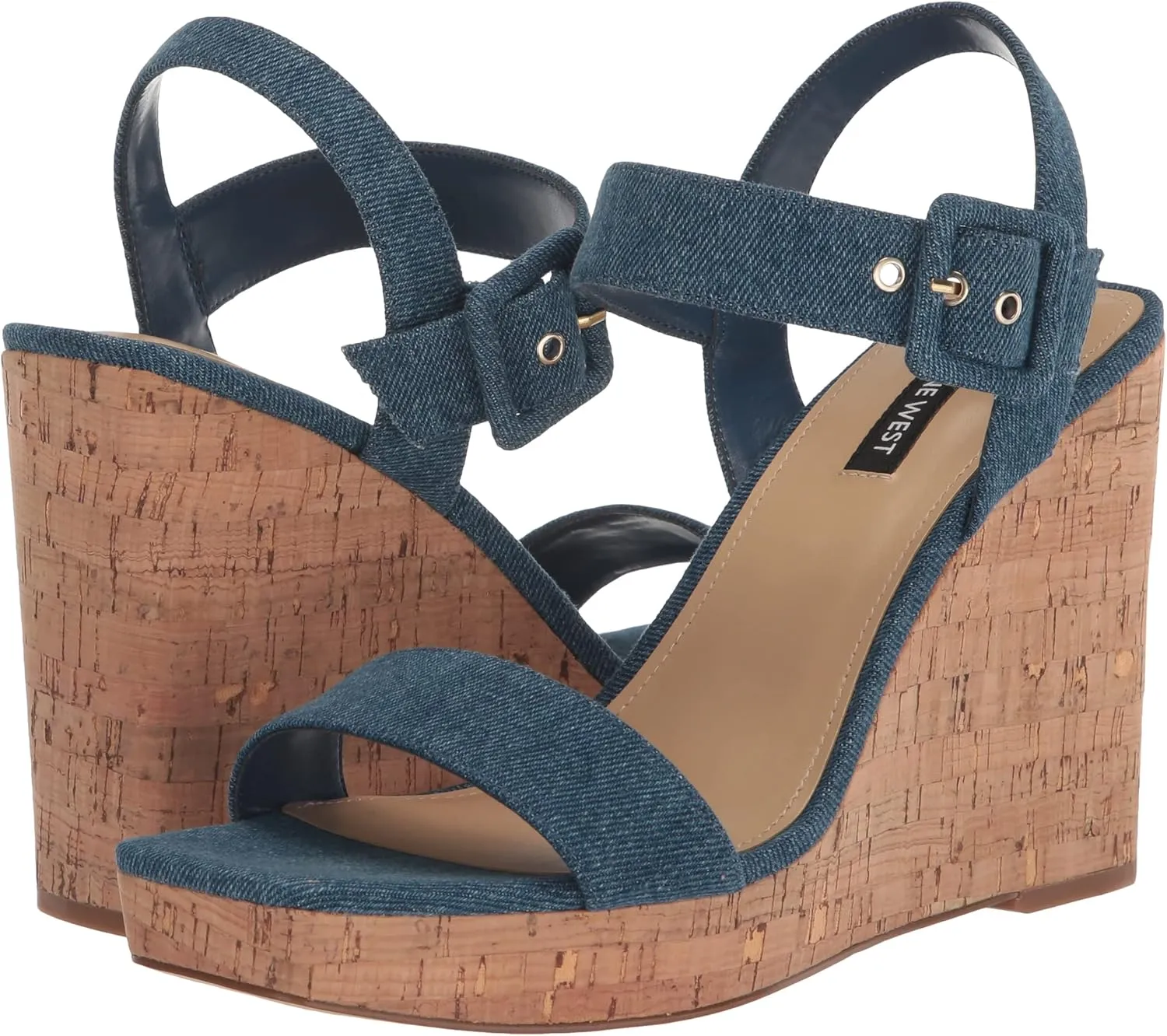 Nine West Women's Courts Wedge Sandal