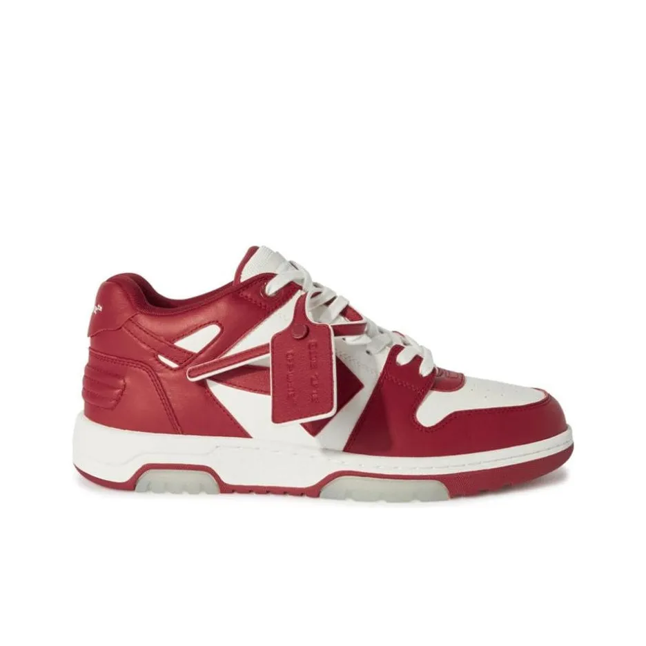 OFF-WHITE OUT OF OFFICE 'BURGUNDY WHITE'