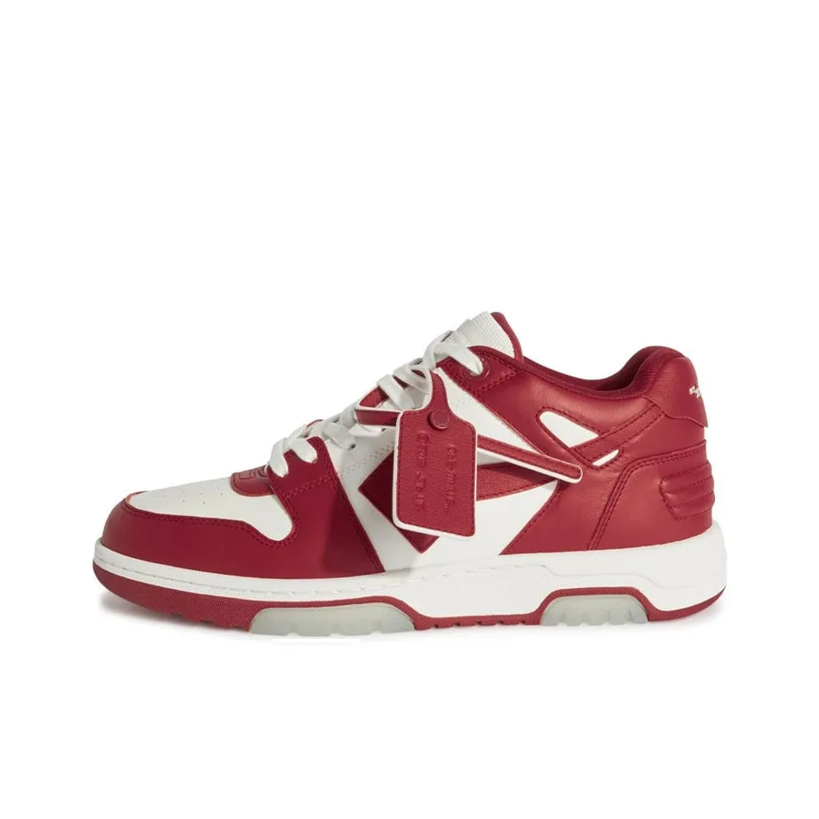 OFF-WHITE OUT OF OFFICE 'BURGUNDY WHITE'