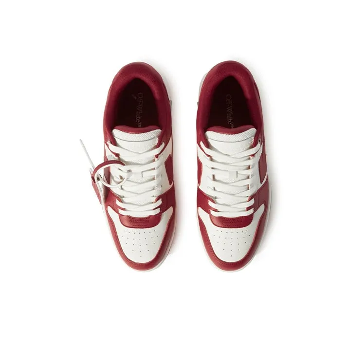 OFF-WHITE OUT OF OFFICE 'BURGUNDY WHITE'