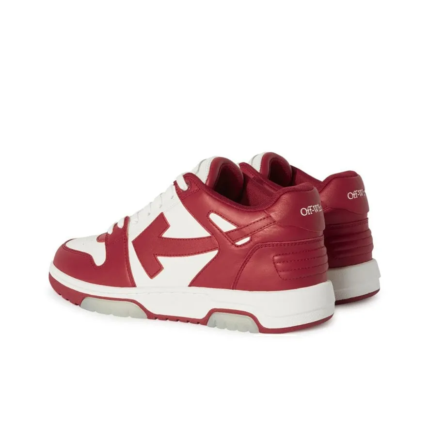 OFF-WHITE OUT OF OFFICE 'BURGUNDY WHITE'